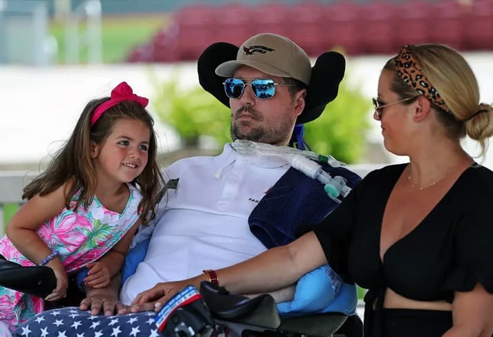 Group of people at charity event representing charitable fundraising