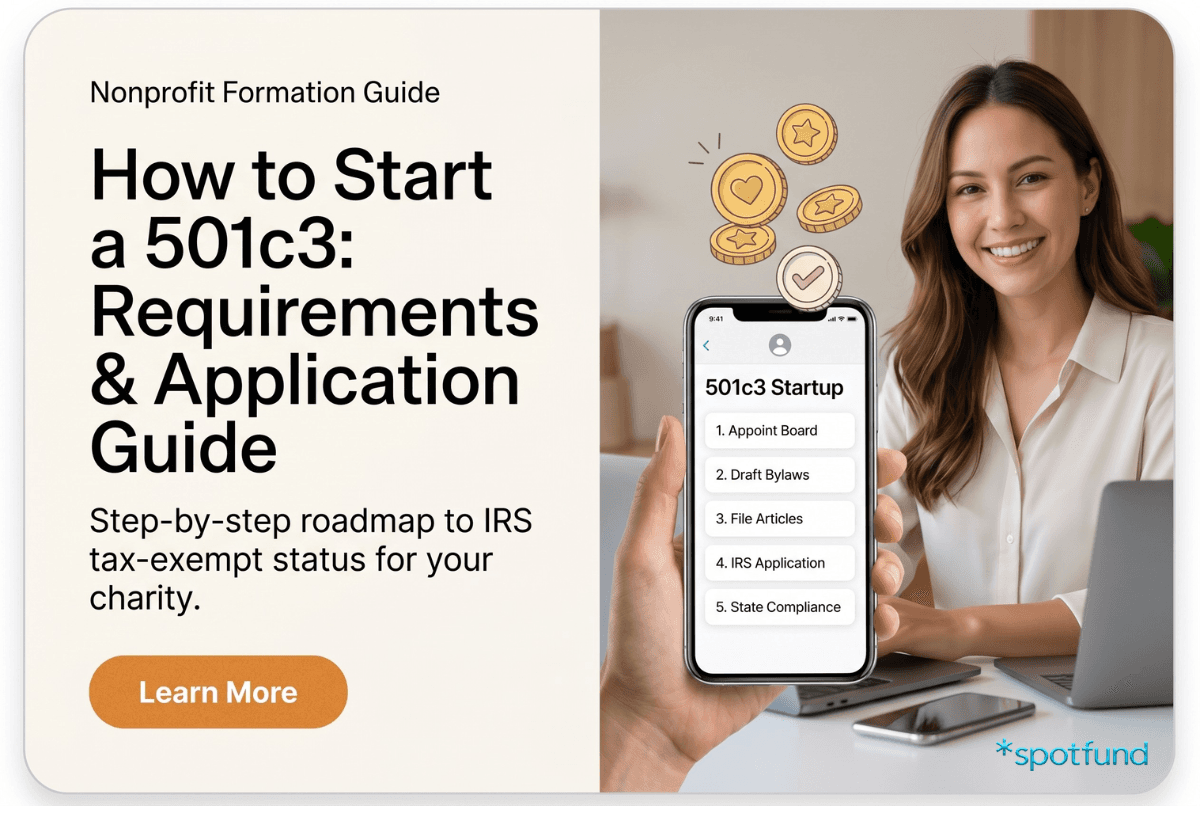 How to Start a 501c3: Requirements & Application Guide