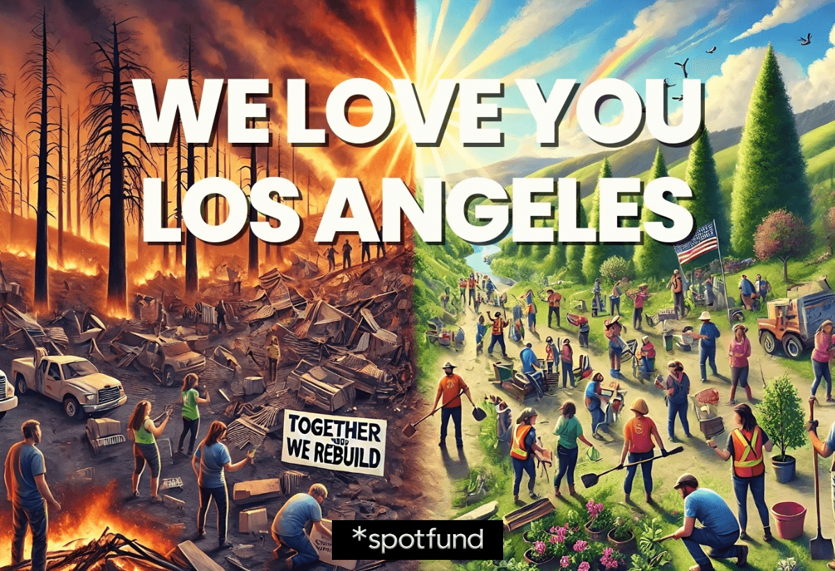 Support LA Wildfire Relief with Spotfund Online Fundraising