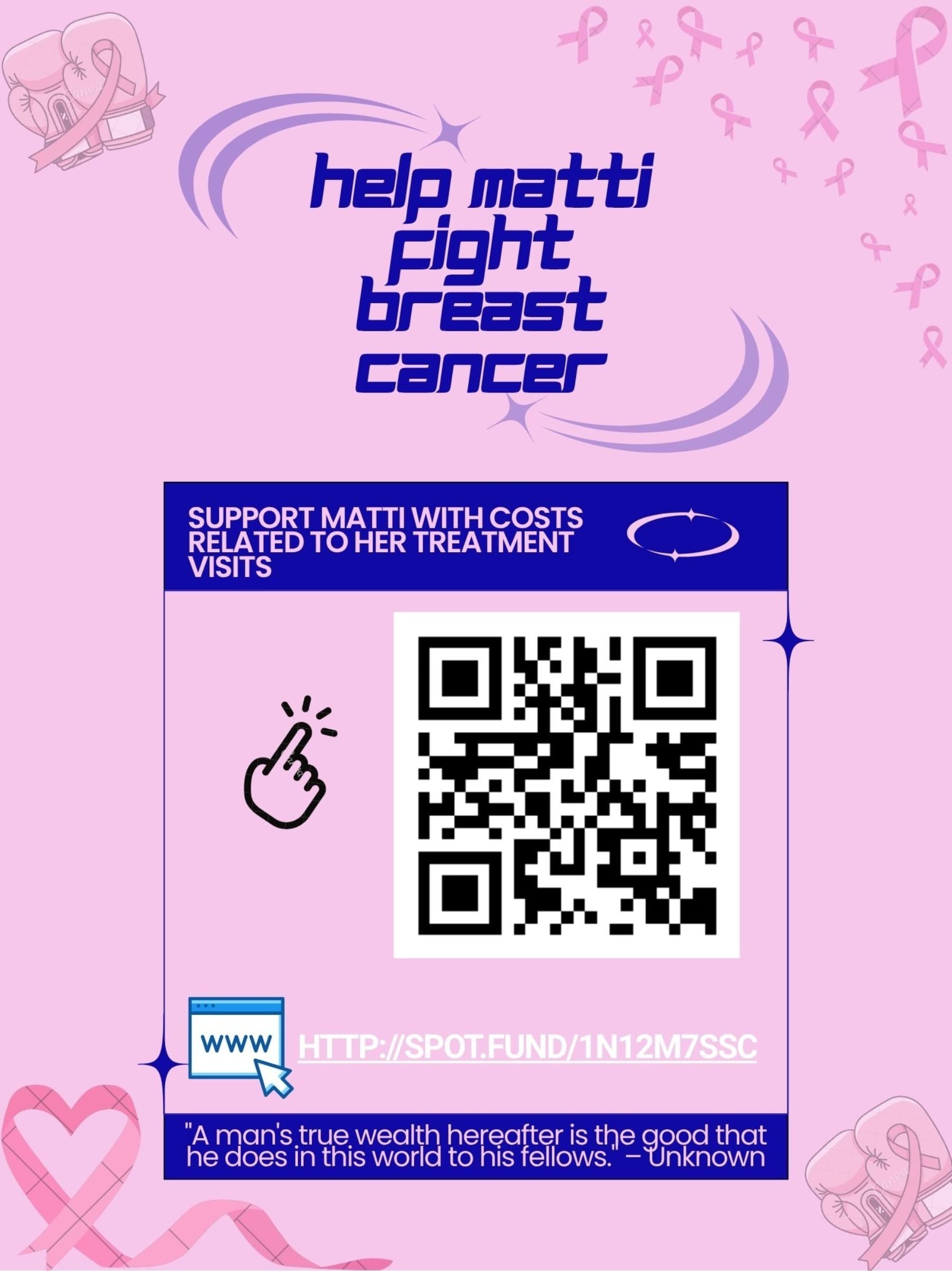HelpMattiFightBreastCancer