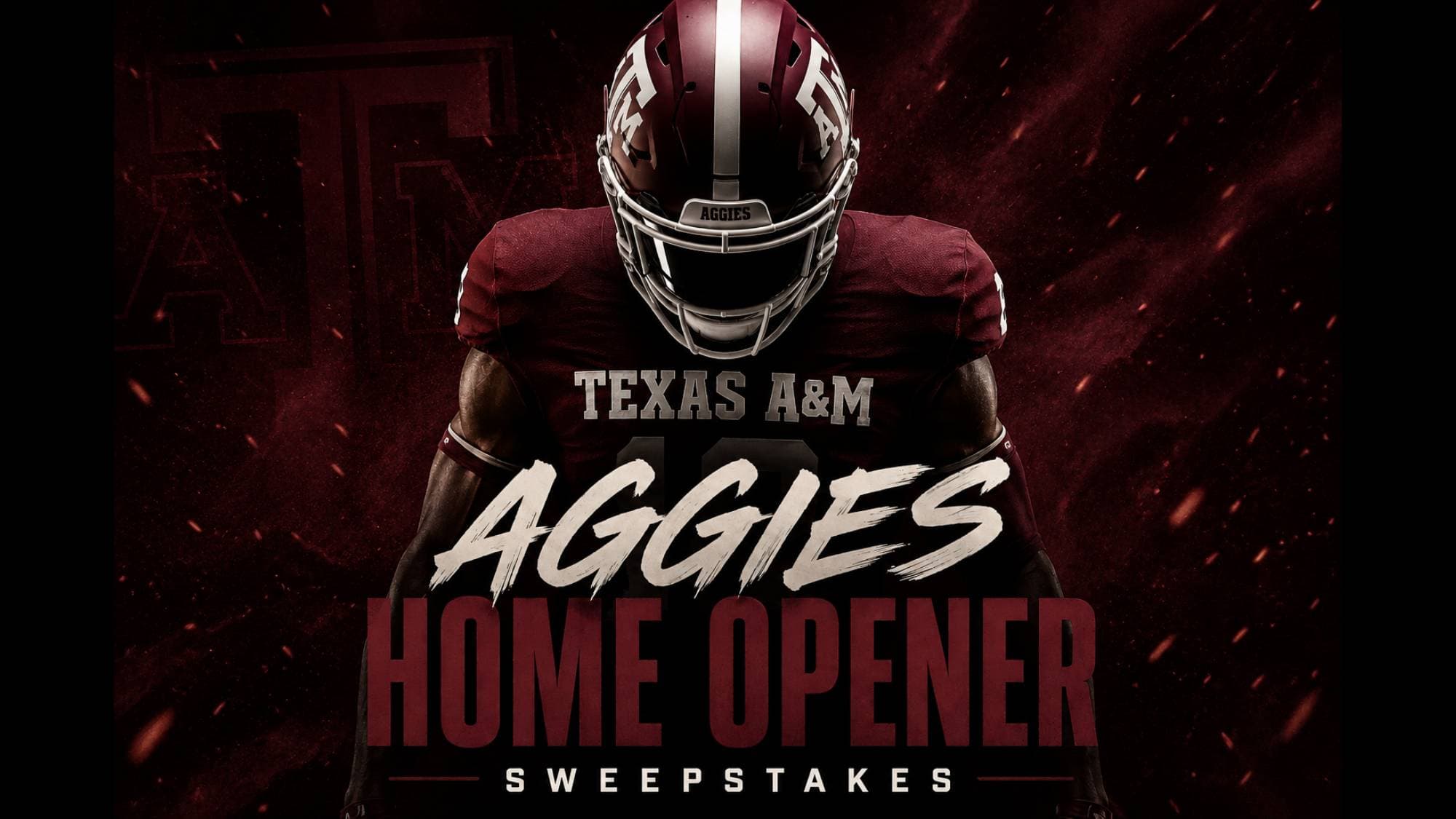 Aggies Home Opener Sweepstakes