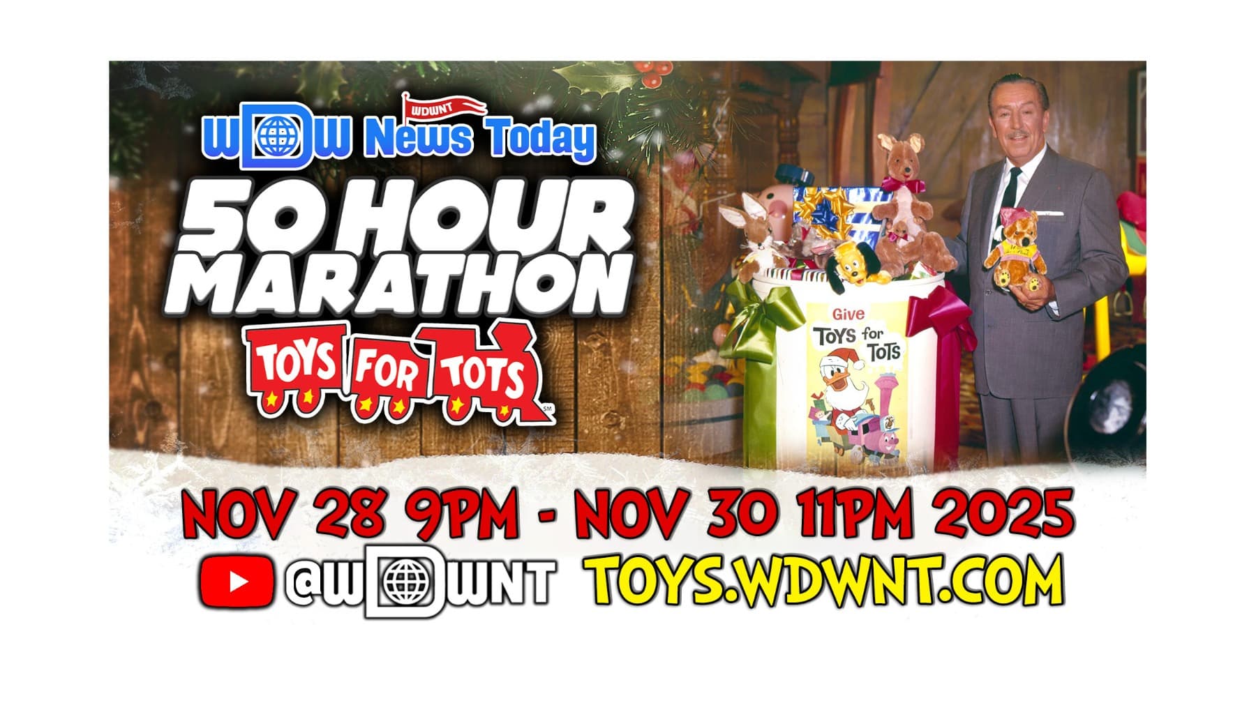 WDWNT Toys For Tots 2025