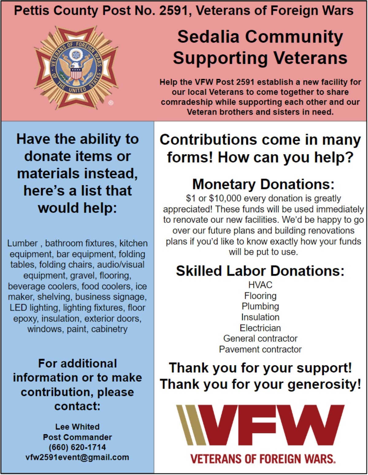 VFWPost2591Renovations
