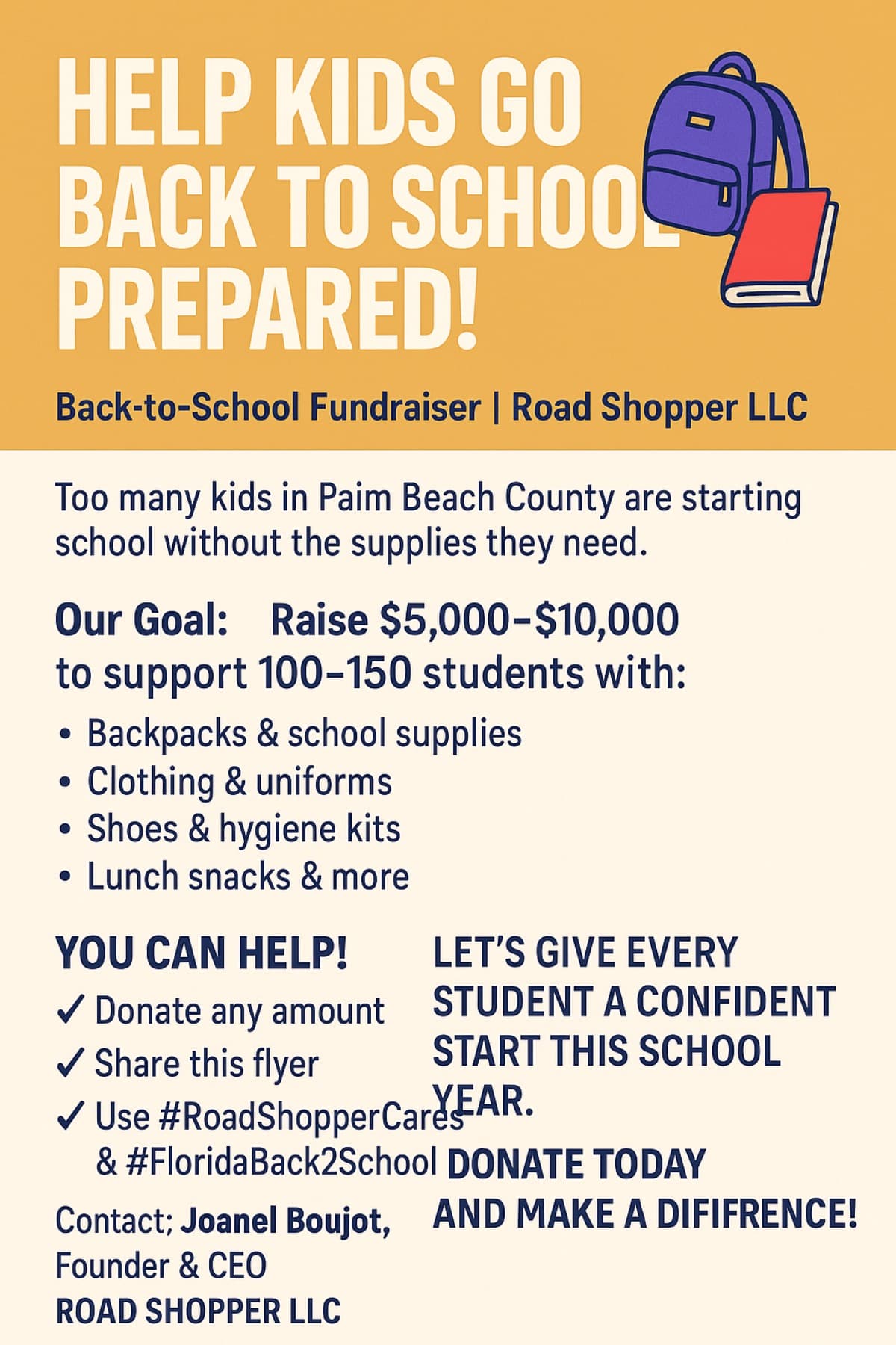 BackToSchoolForKid