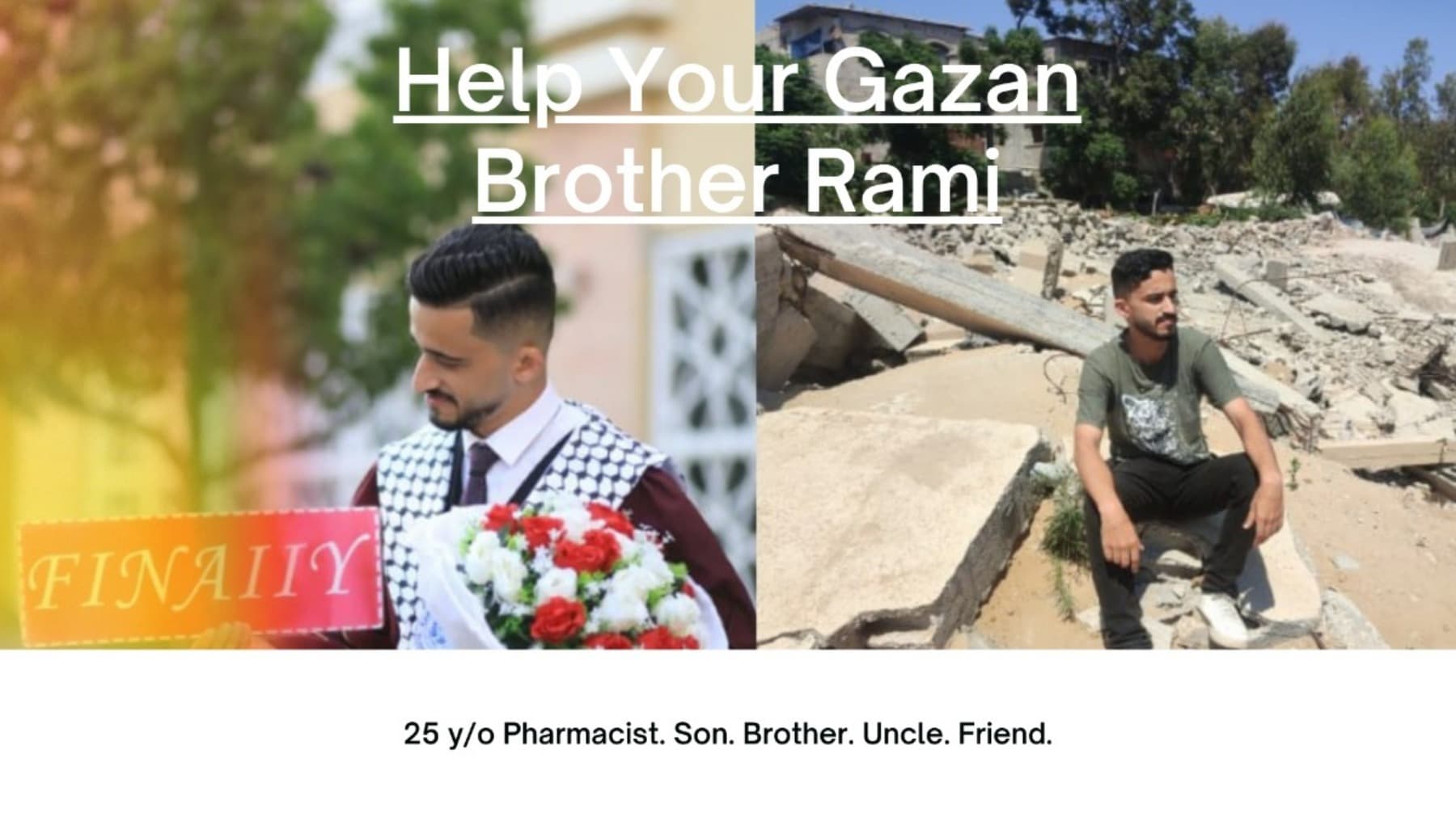 HelpYourGazanBrotherRami