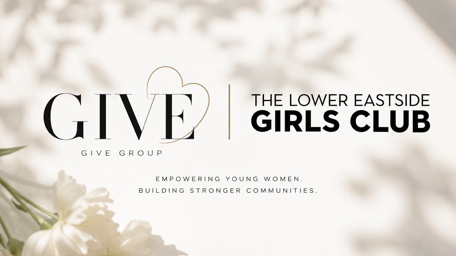 GIVE Group X The Lower Eastside Girls Club
