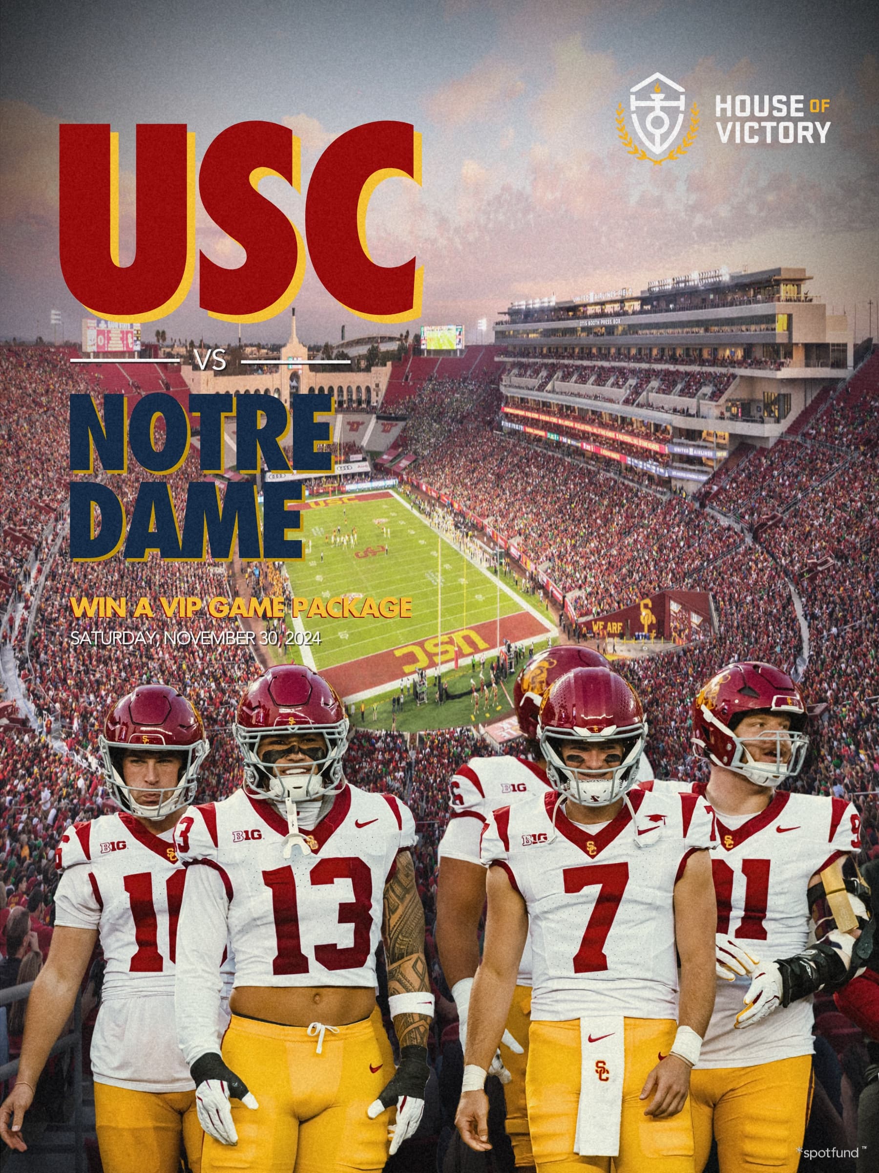 USCvsNotreDameSweeps