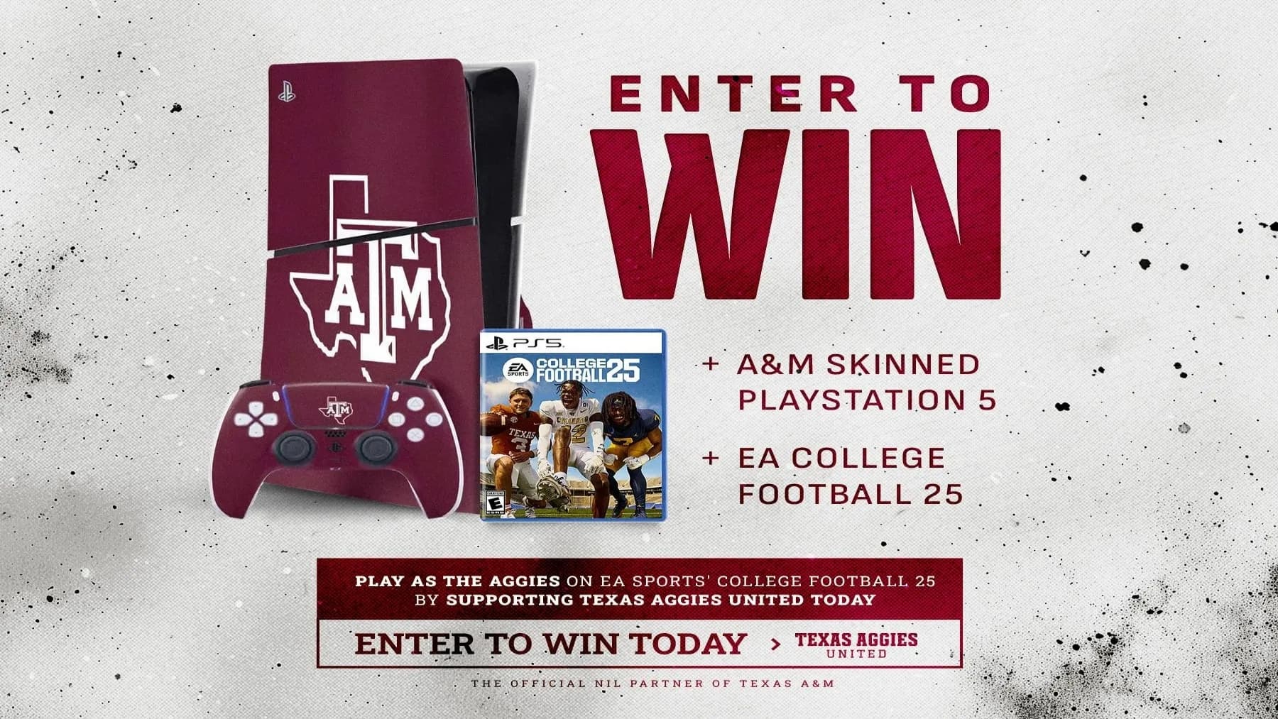 AggiesCollegeFootball25Sweeps