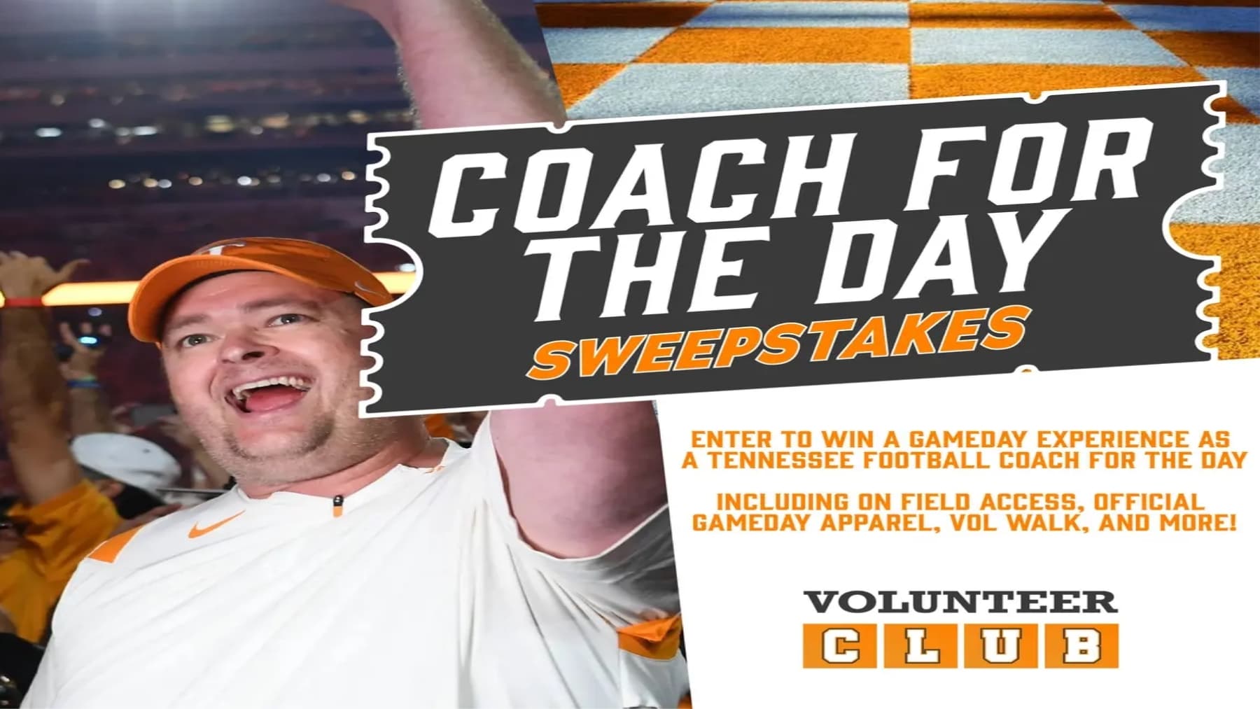 VolsCoachForADaySweeps