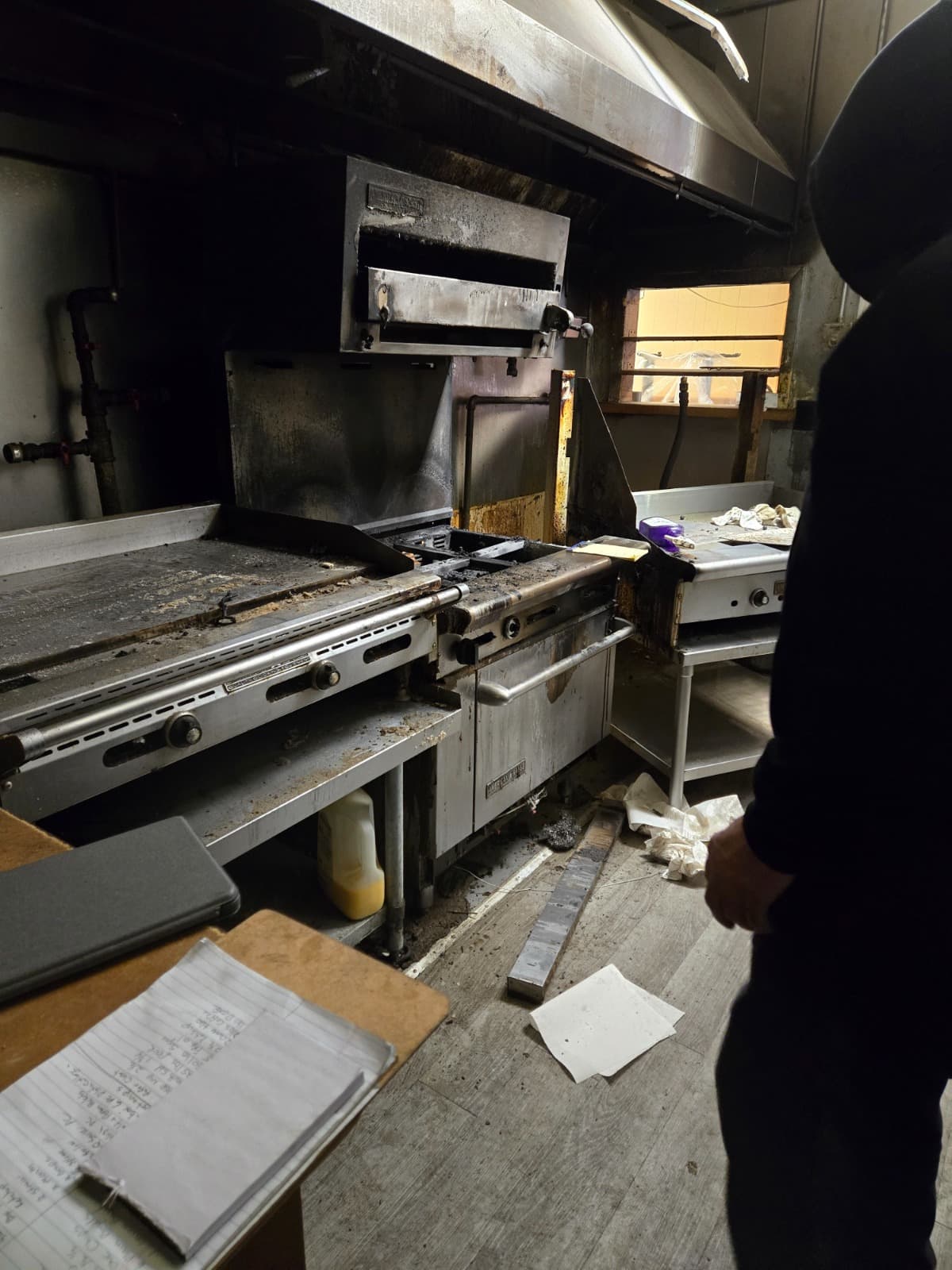 Martin's Restaurant Fire