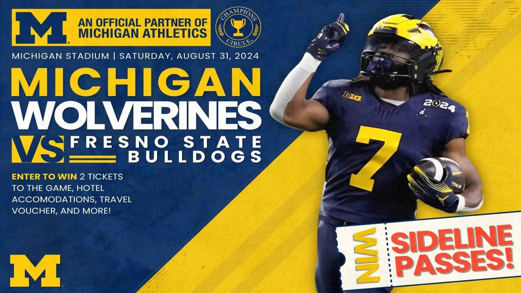 MichiganFootballGameDaySweeps