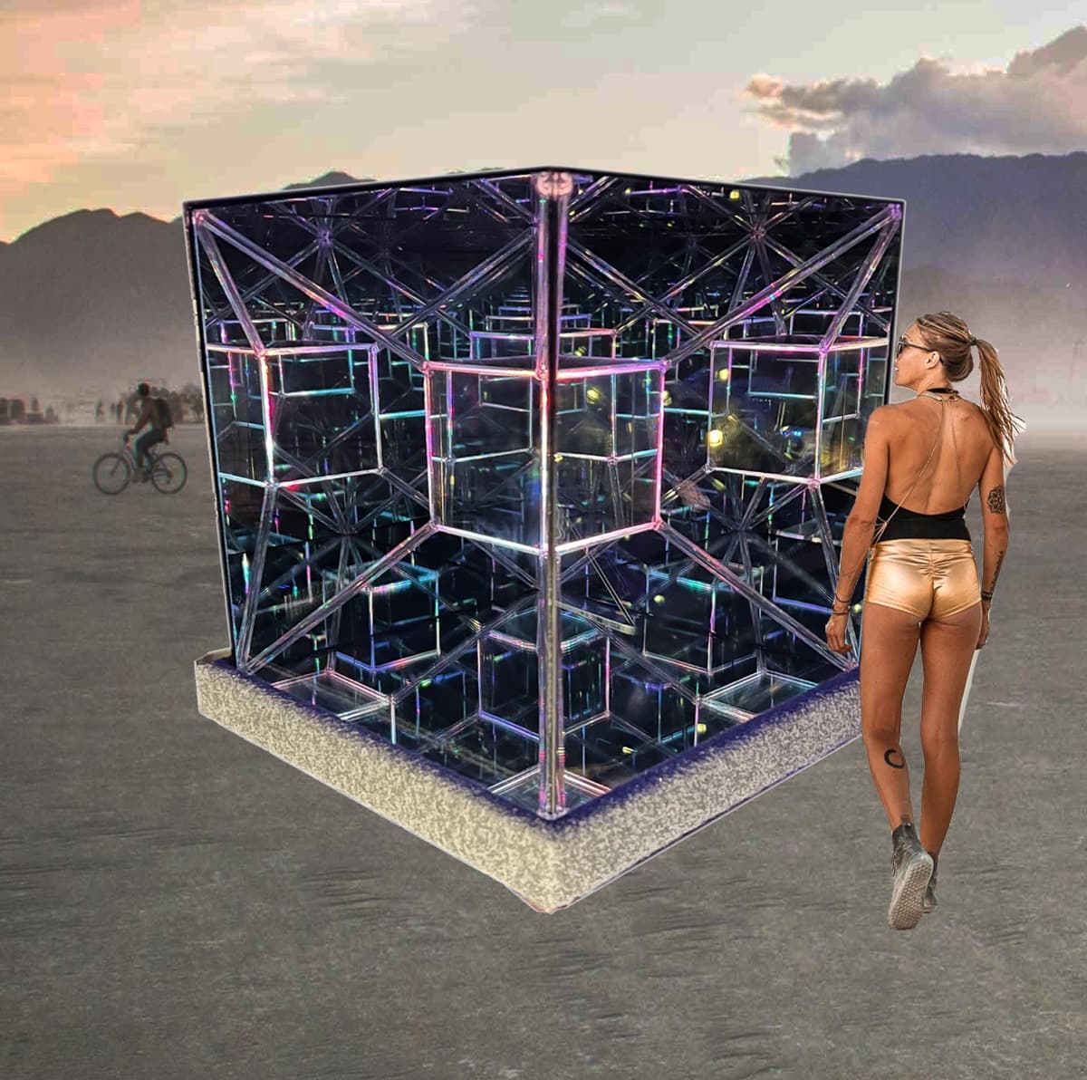 TesseractArtInstallation