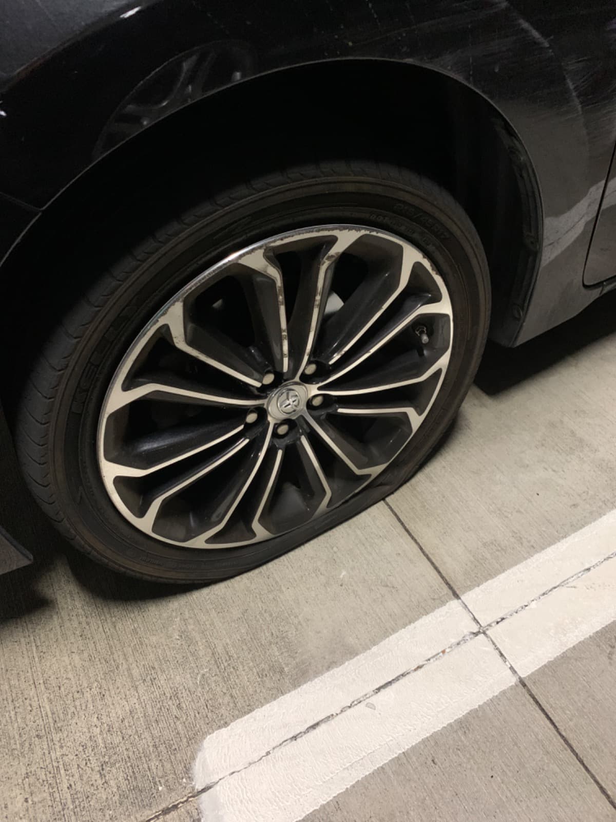 TireReplacmentPotHolePopped