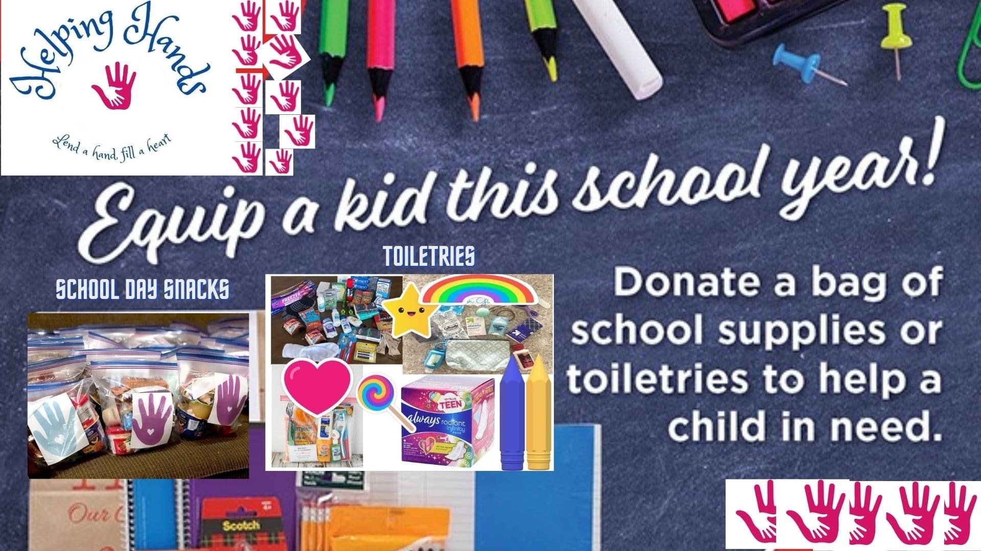 Helping Hands School Supply Drive