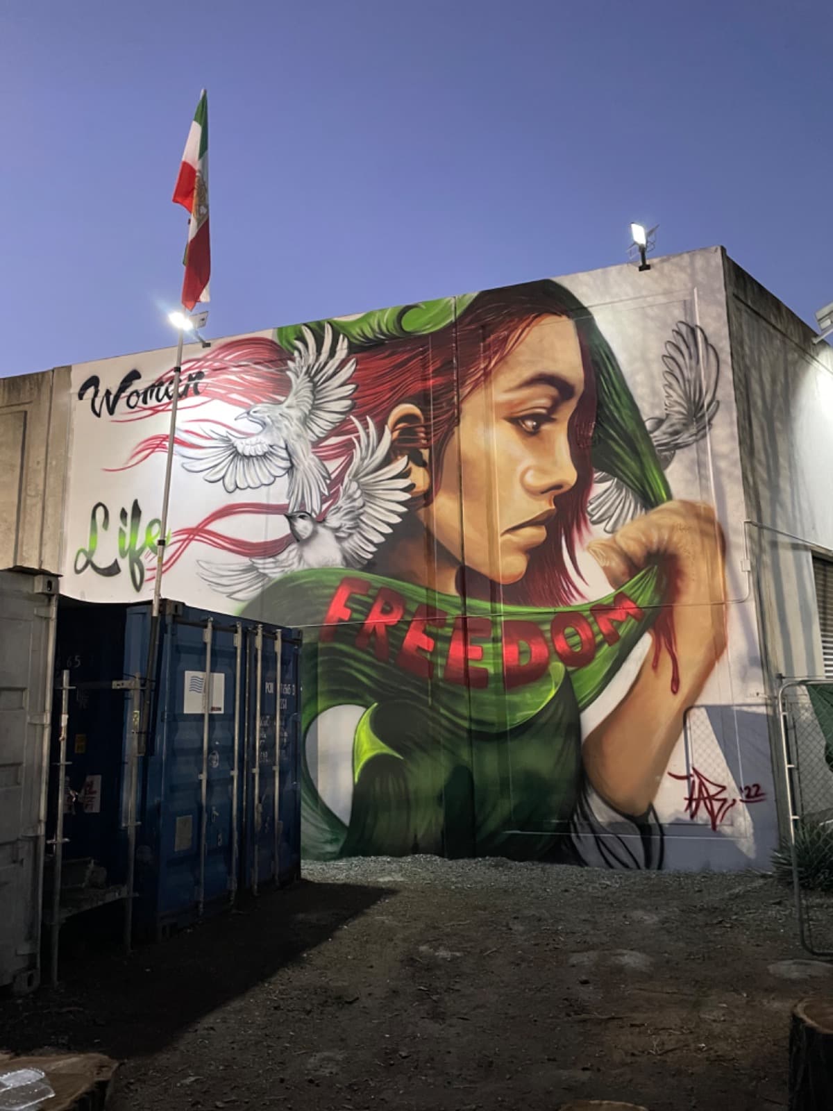 FreedomForIranMural