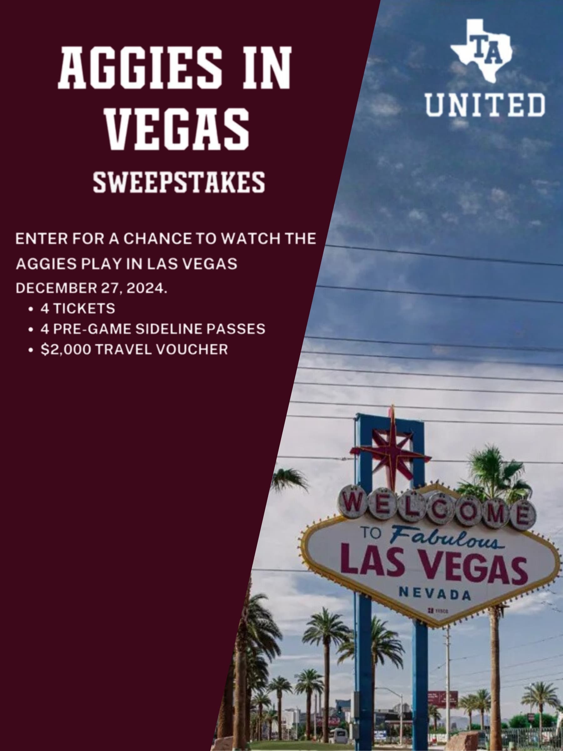 AggiesInVegasSweepstakes