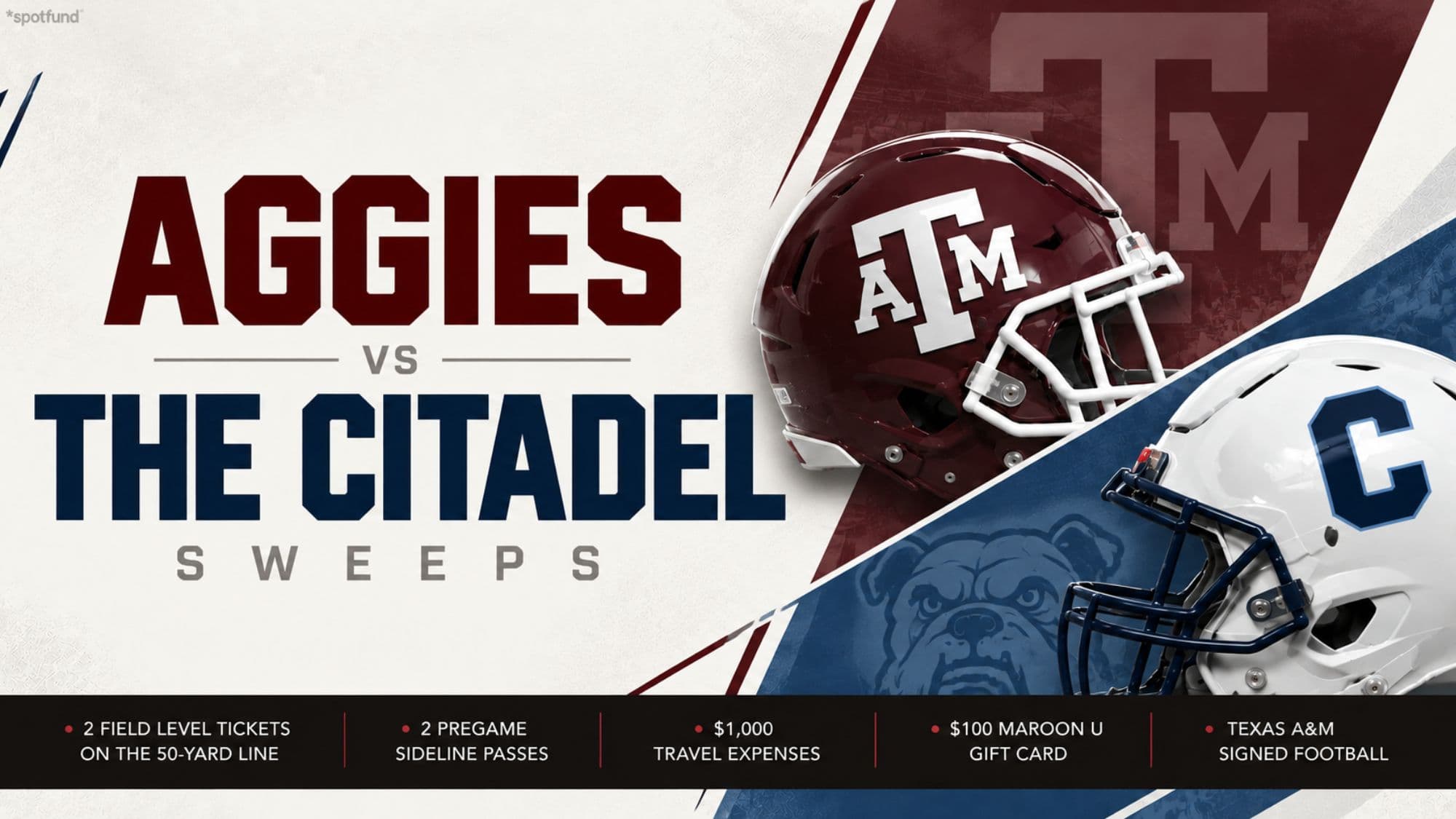 Aggies Vs The Citadel Sweeps