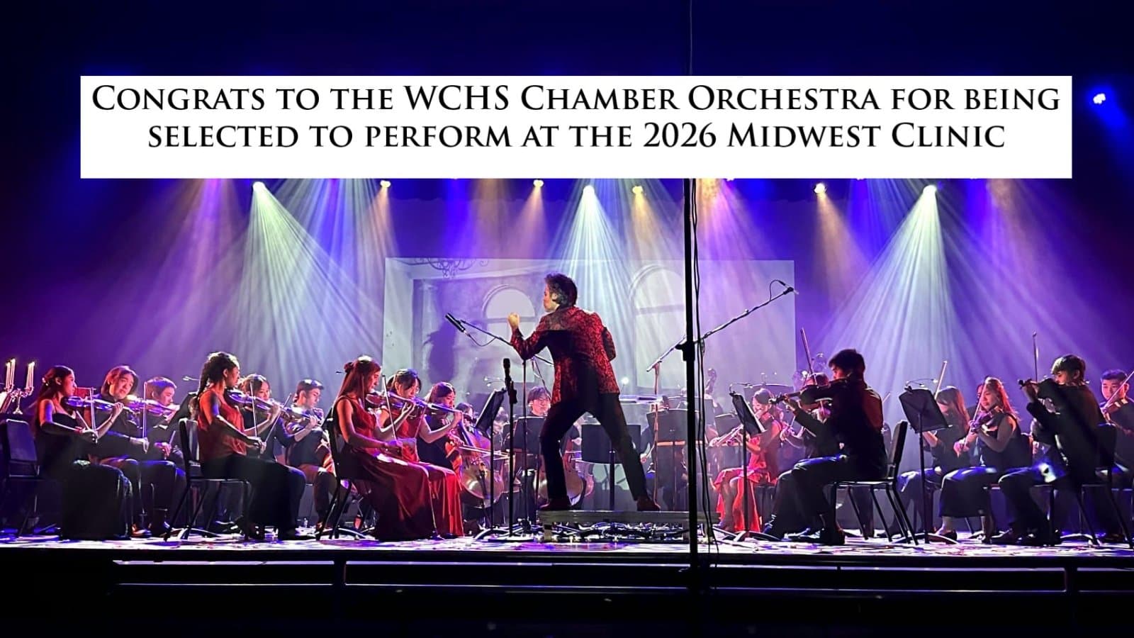 Help WCHS Chamber Orchestra Shine At Midwest Clinic!