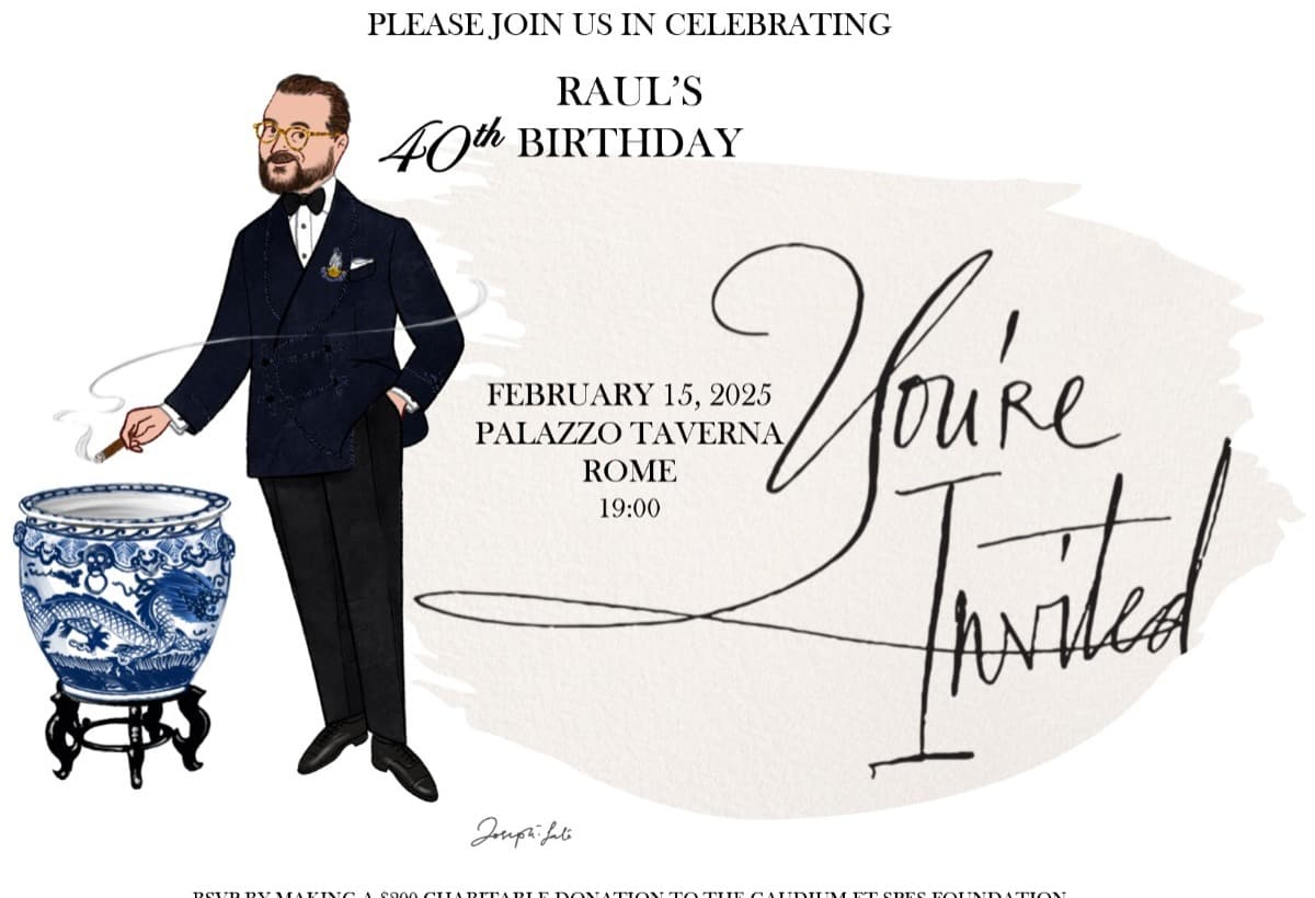 Rauls40thCharityBirthday