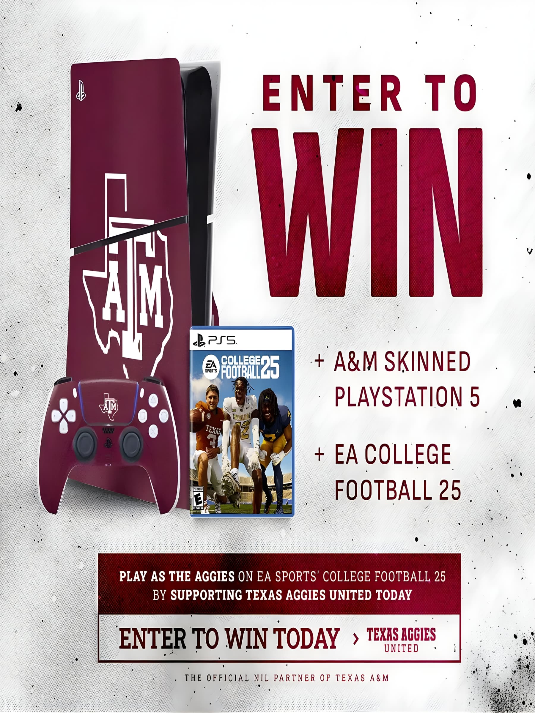 AggiesCollegeFootball25Sweeps