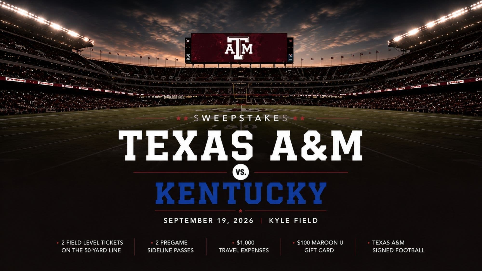 Aggies Vs Kentucky Sweeps