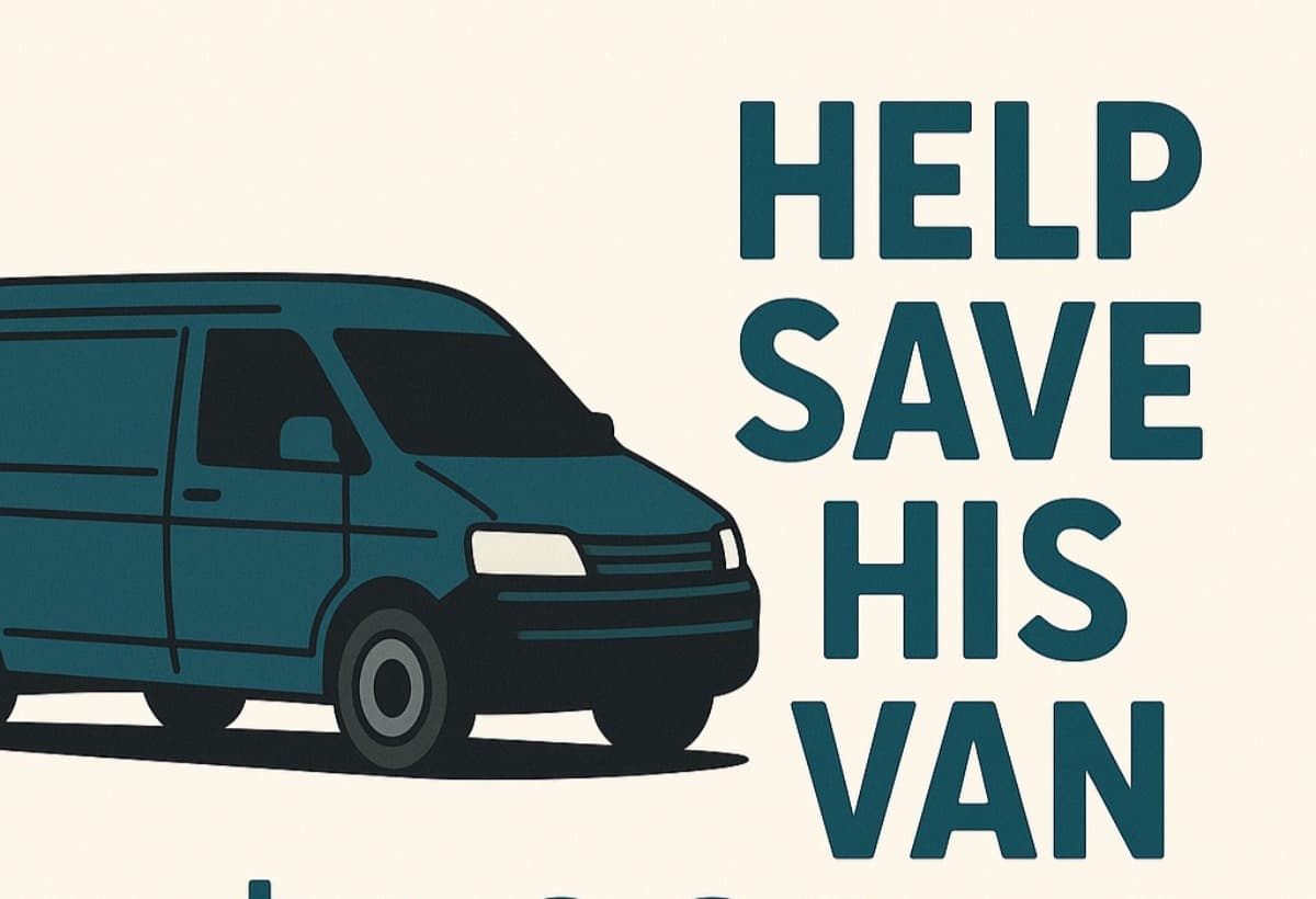 HelpALocalDadSaveHisVan