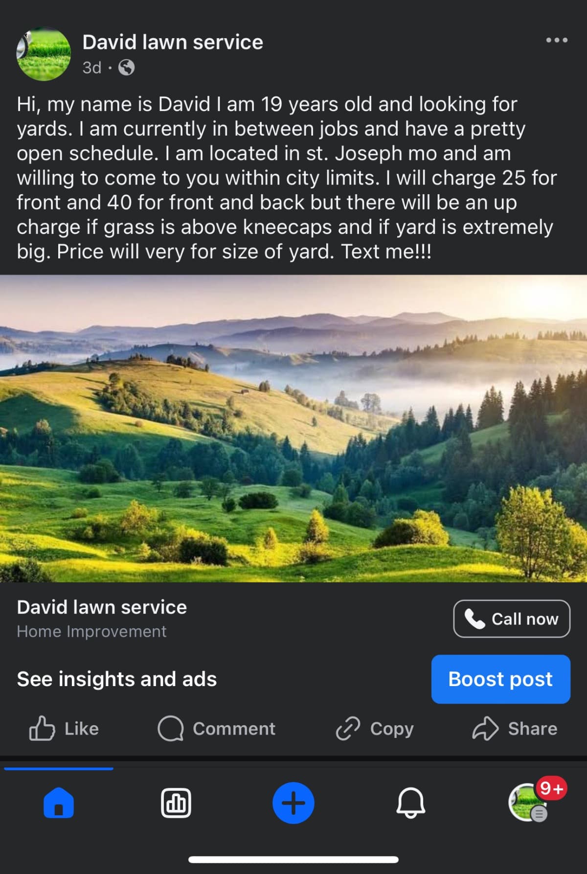 ForDavidNewLawnMower