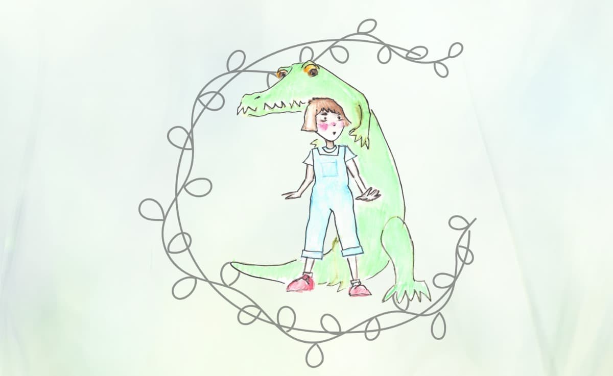 AGirlAndHerCrocodile