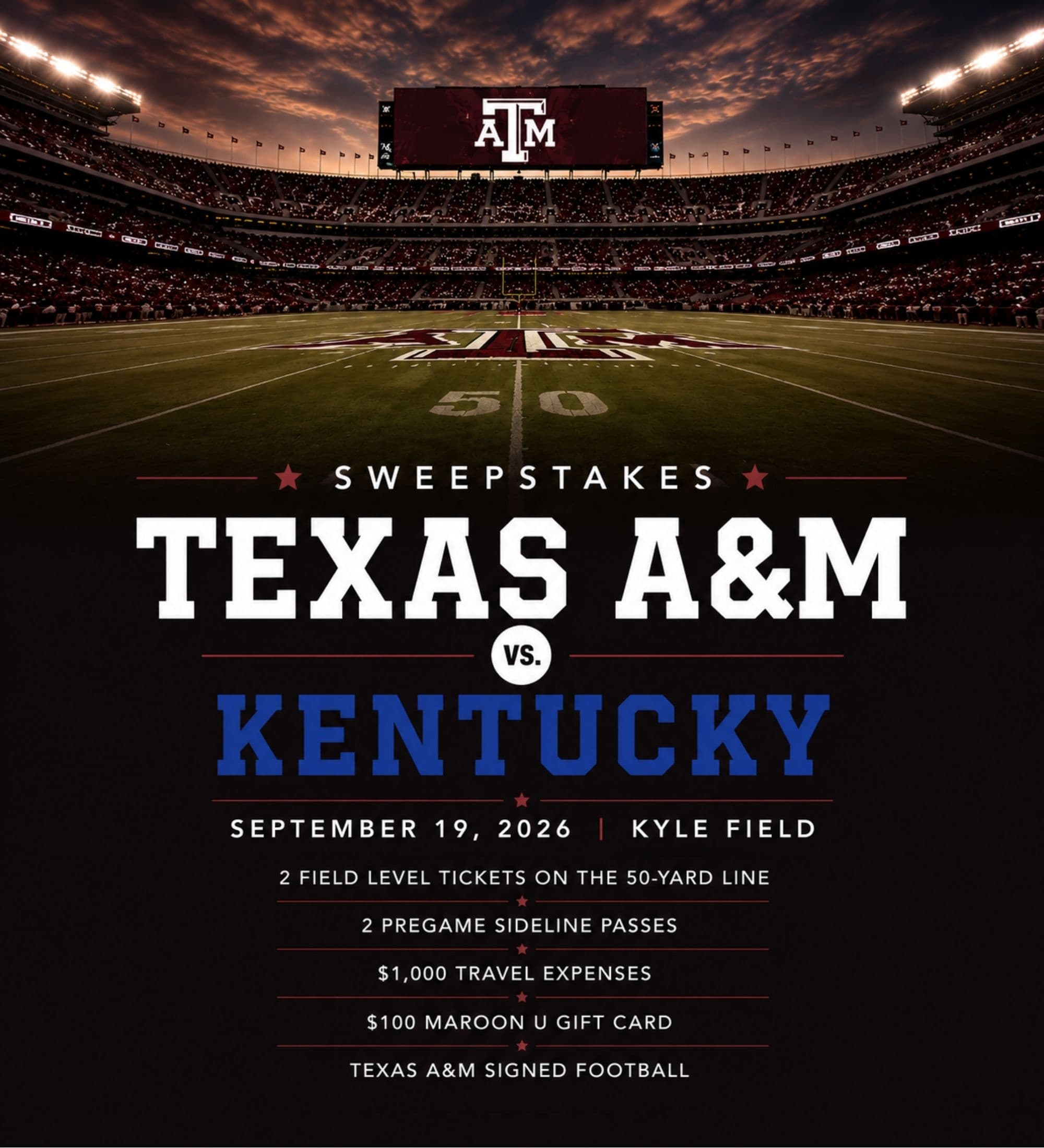 Aggies Vs Kentucky Sweeps