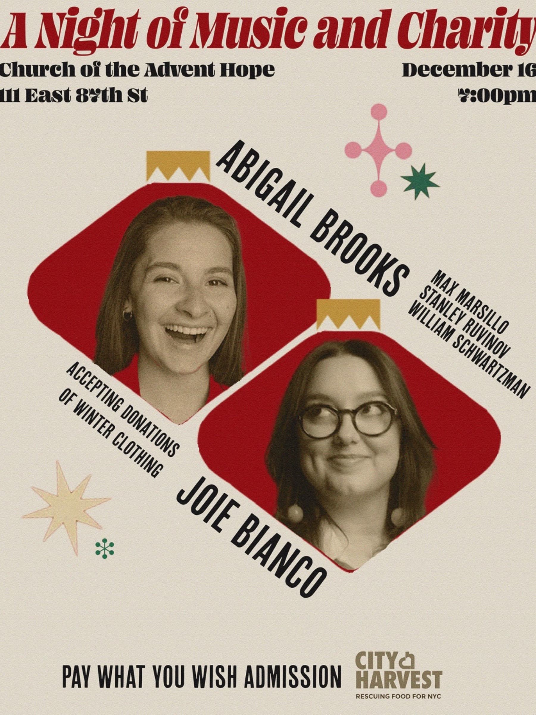 AbbyAndJoieCityHarvest