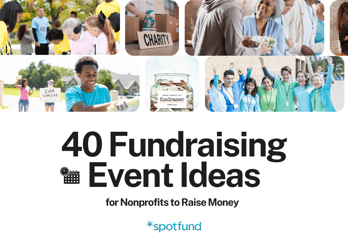 40 Fundraising Event Ideas for Nonprofits to Raise Money
