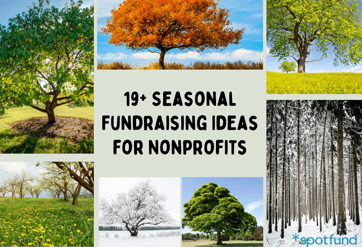19+ Seasonal Fundraising Ideas for Nonprofits (+ 5 Expert Tips)