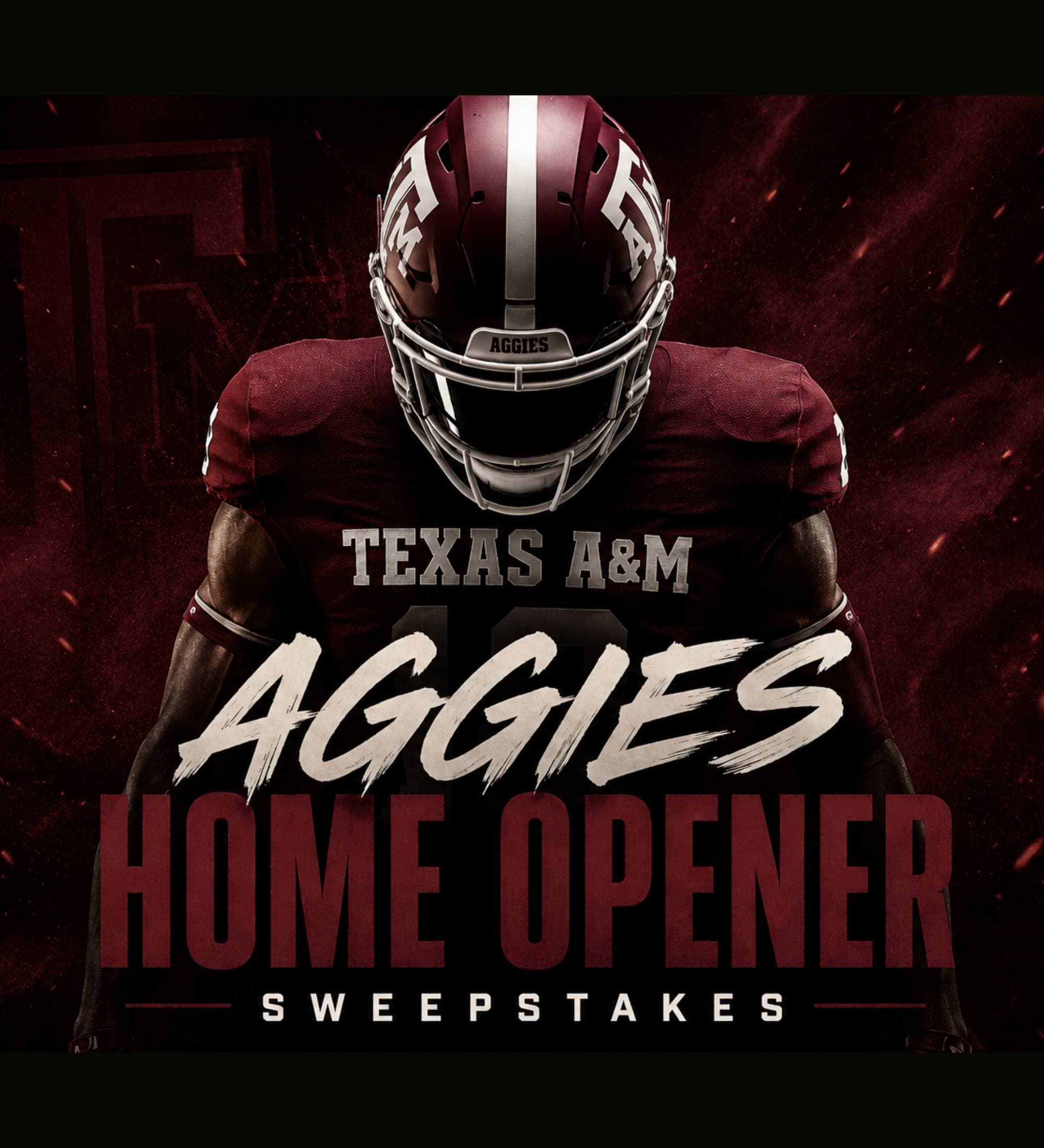 Aggies Home Opener Sweepstakes