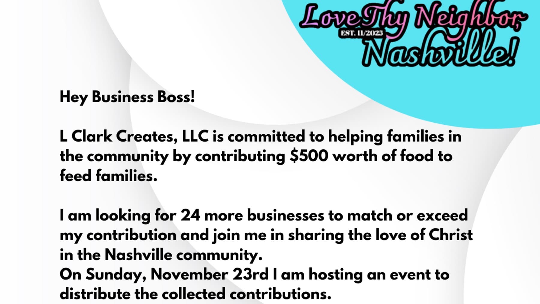 LoveThyNeighborNashville
