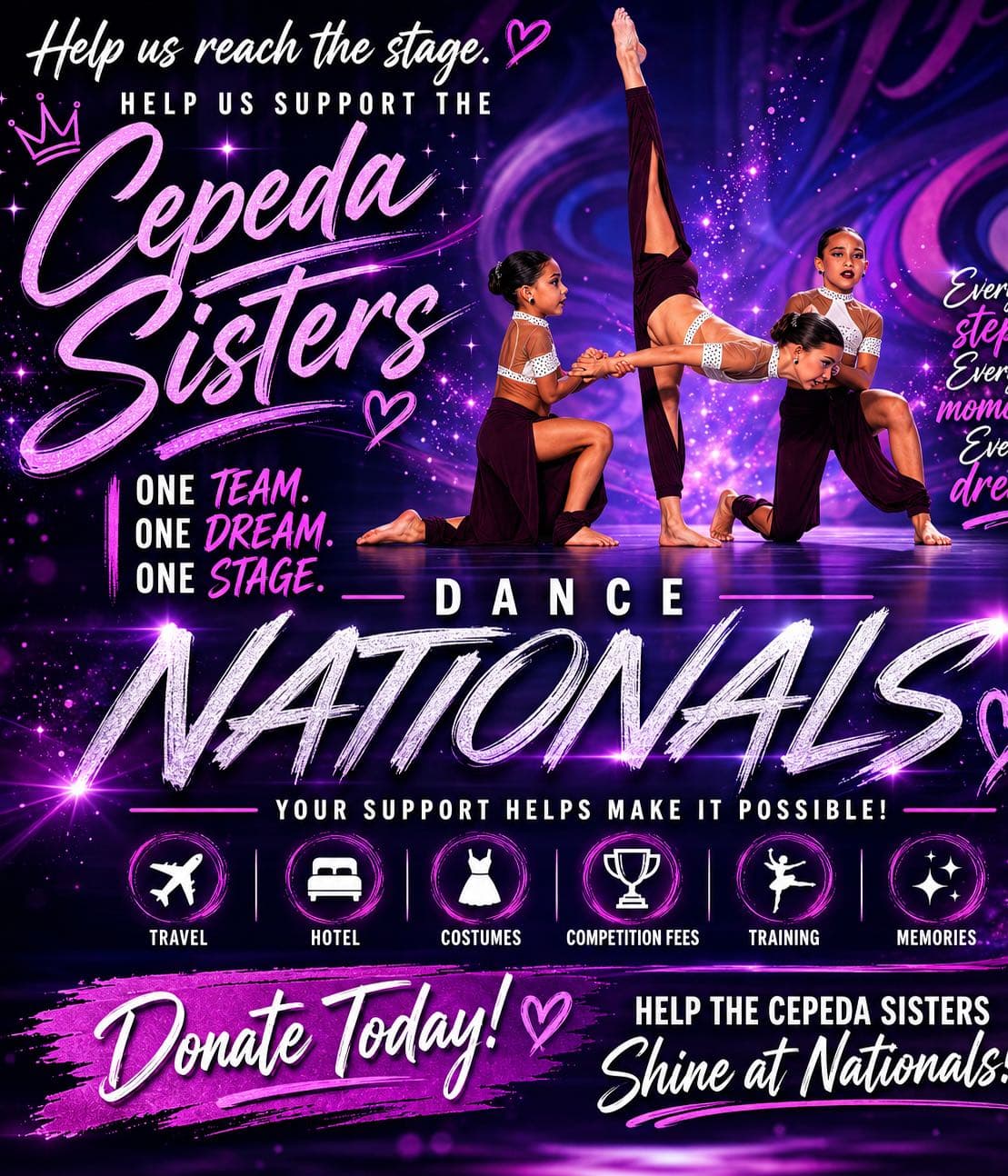 Support The Cepeda Sisters' Dance Dreams