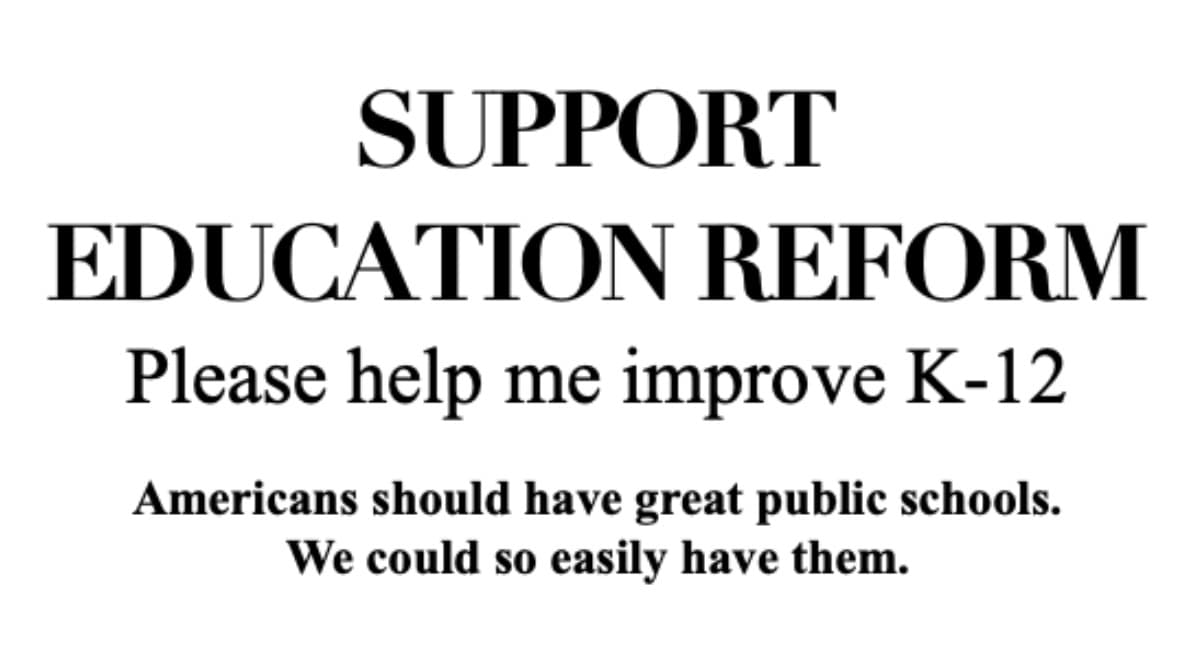 Support Bruce's Fight For Better Public Schools