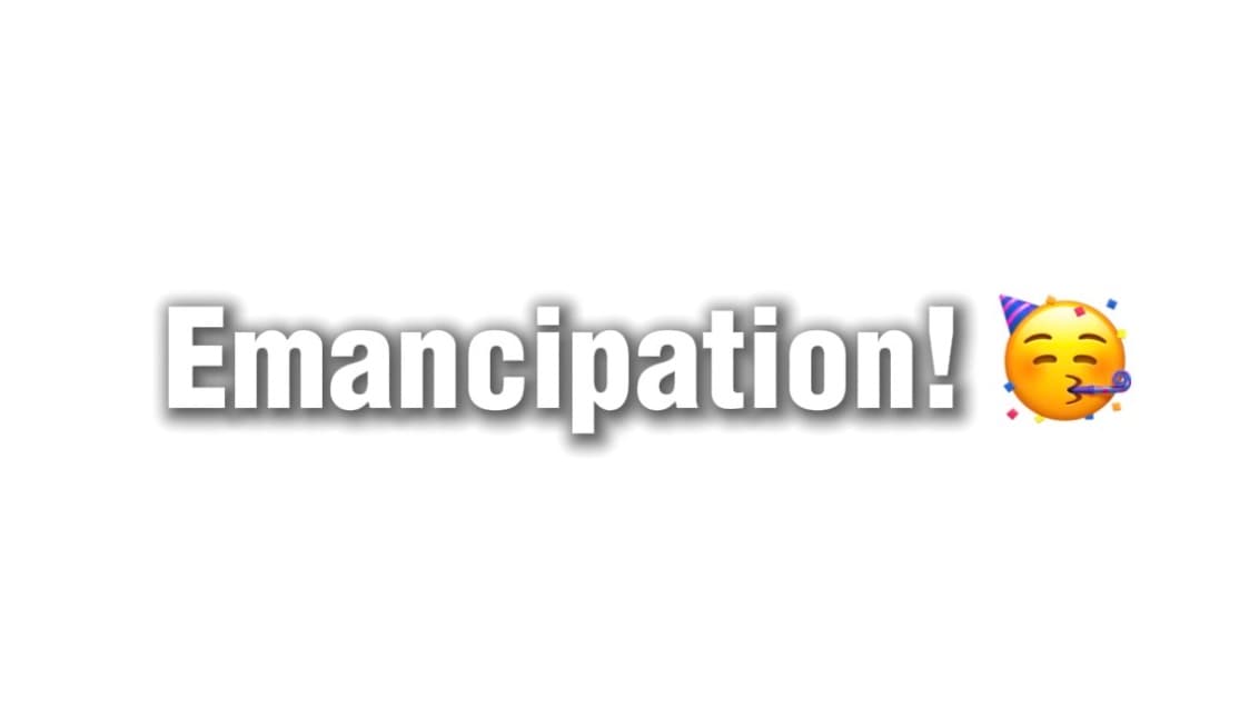 Support My Journey To Emancipation