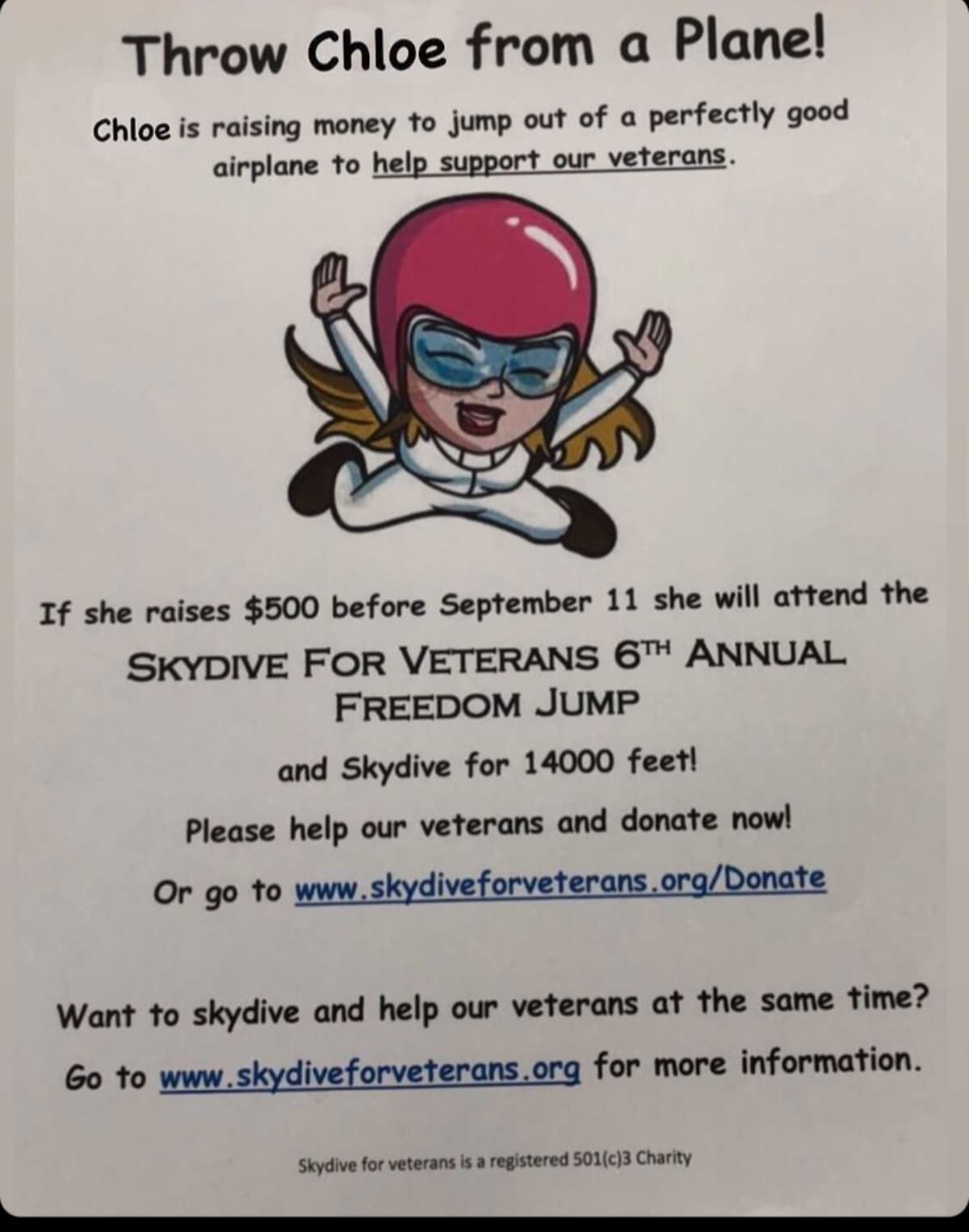 SkydiveForOurVeterans
