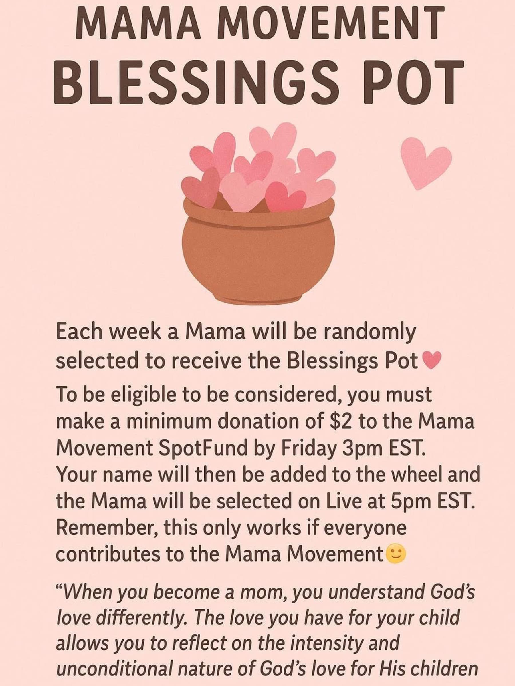 MamaMovementBlessingsPot