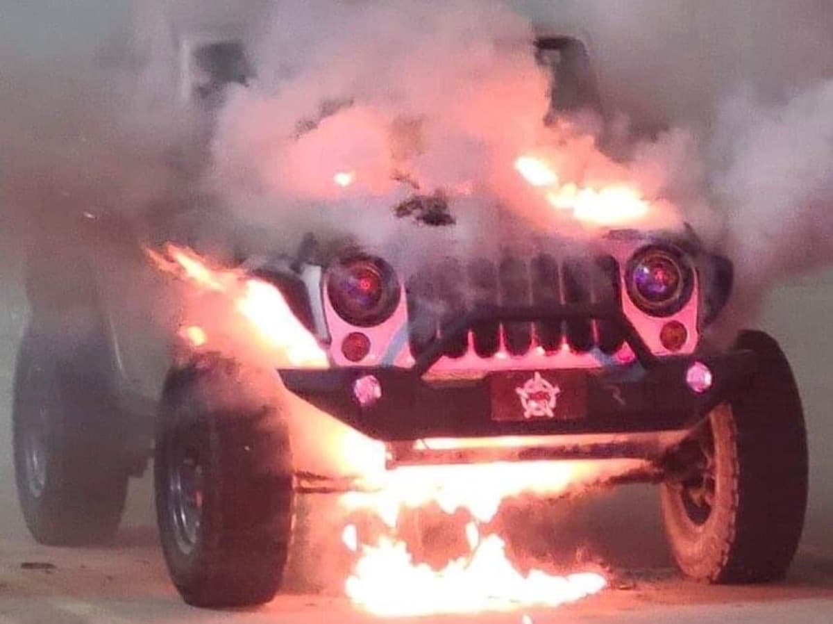BurningJeep