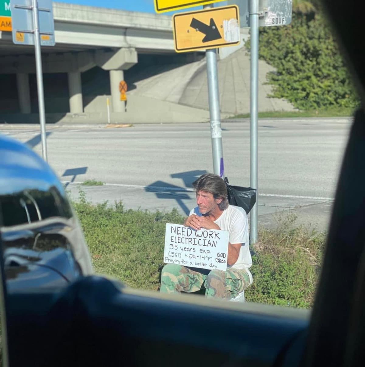 Homeless35yrElectricianExp