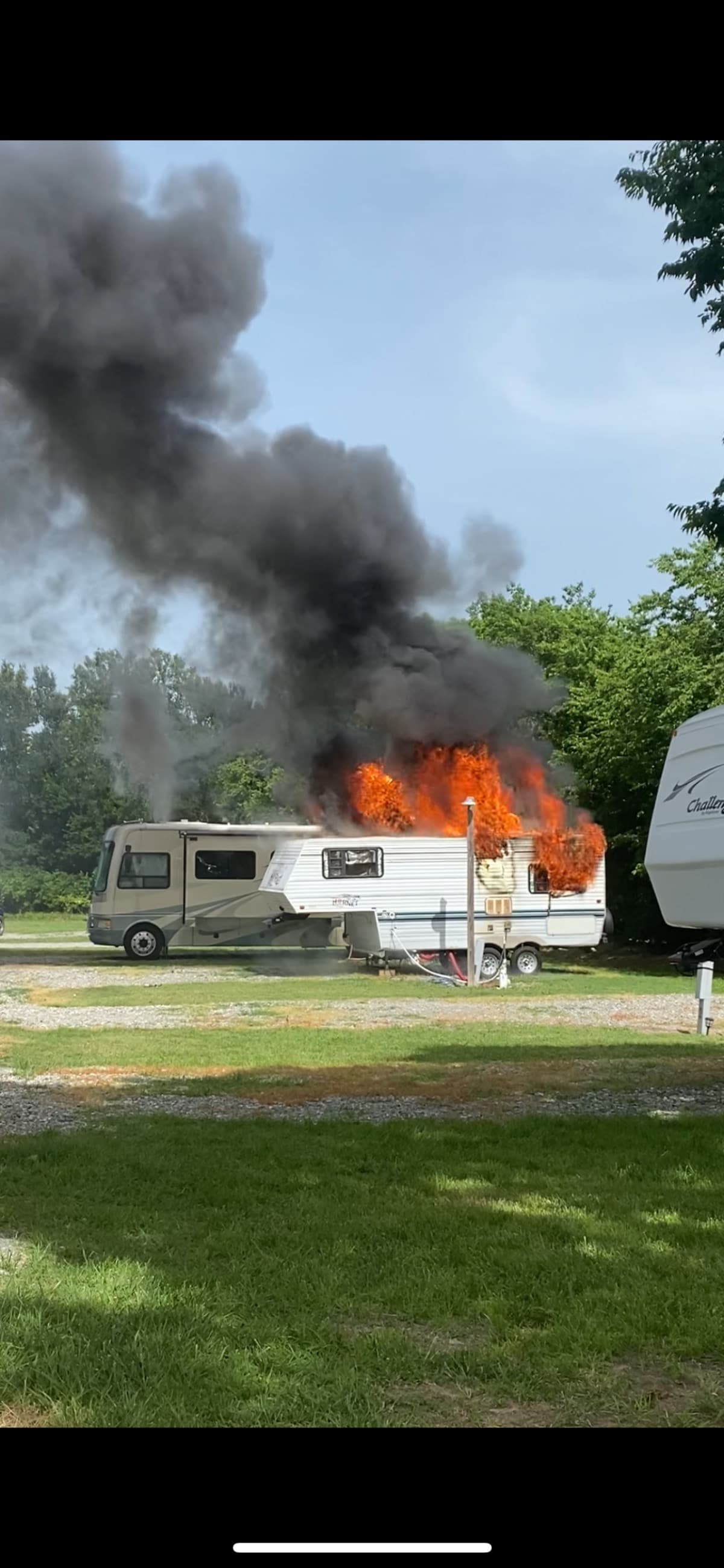 RvSheRentedCaughtFire