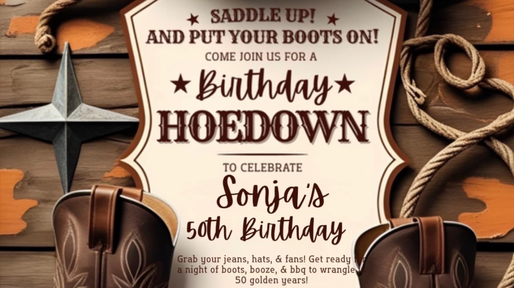 Sonjas50thHoedown