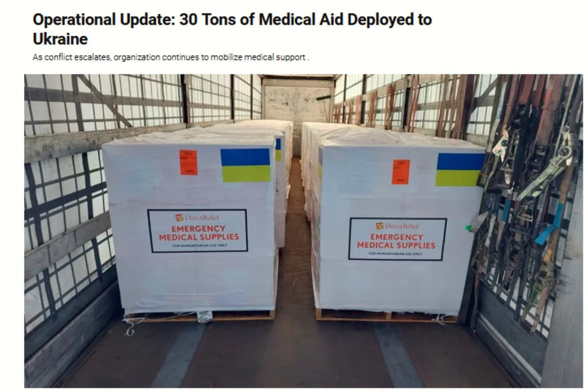 MedicalRELIEFforUkraine