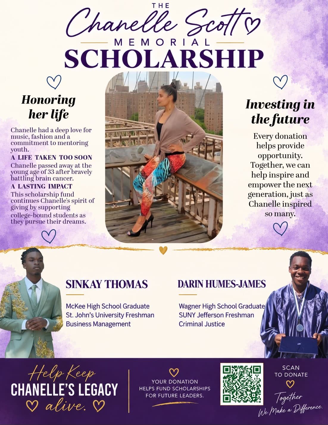 Honor Chanelle: Empower Dreams With Education — photo 2